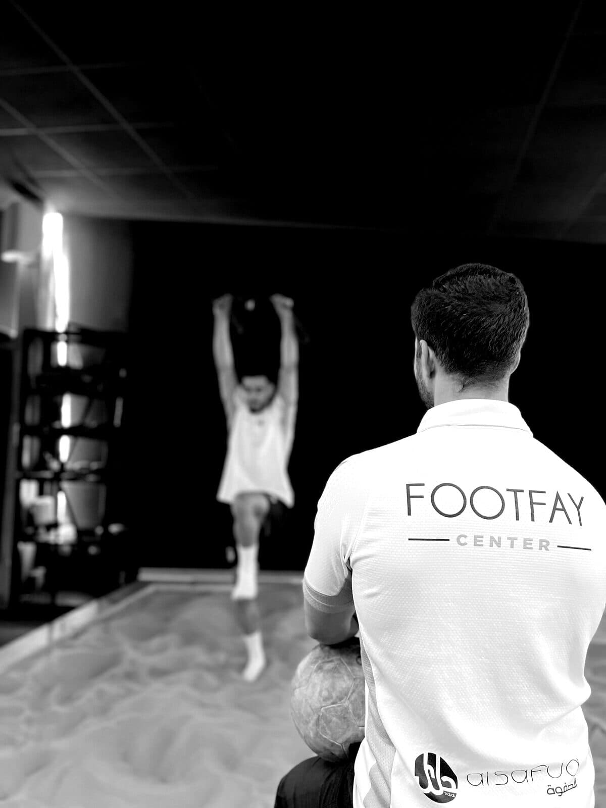 Una sesión de entrenamiento supervisada en el Footfay Center de Málaga
